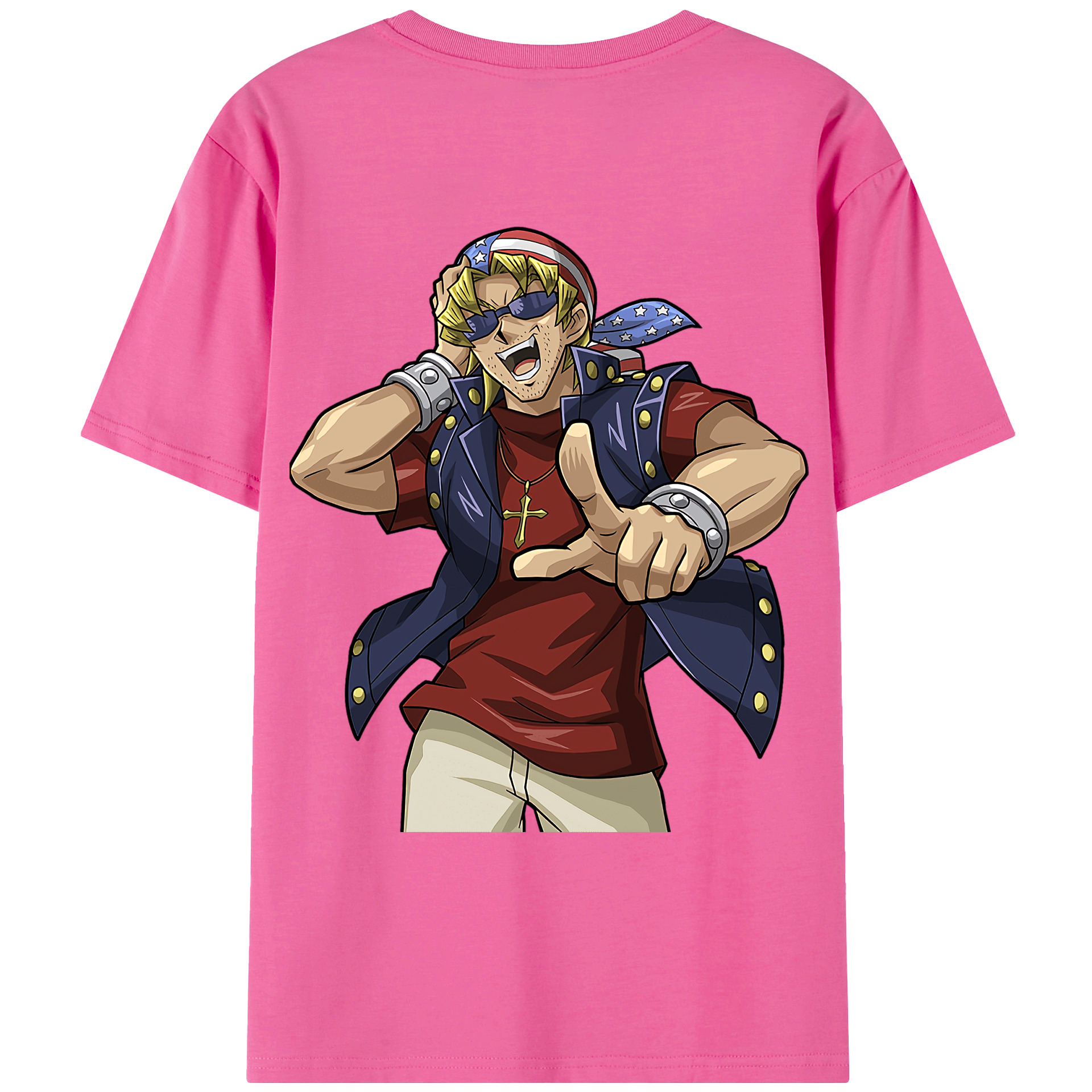 （画像用） 遊☆戯☆王 Yu-Gi-Oh! レディース半袖Tシャツ(バックプリント)